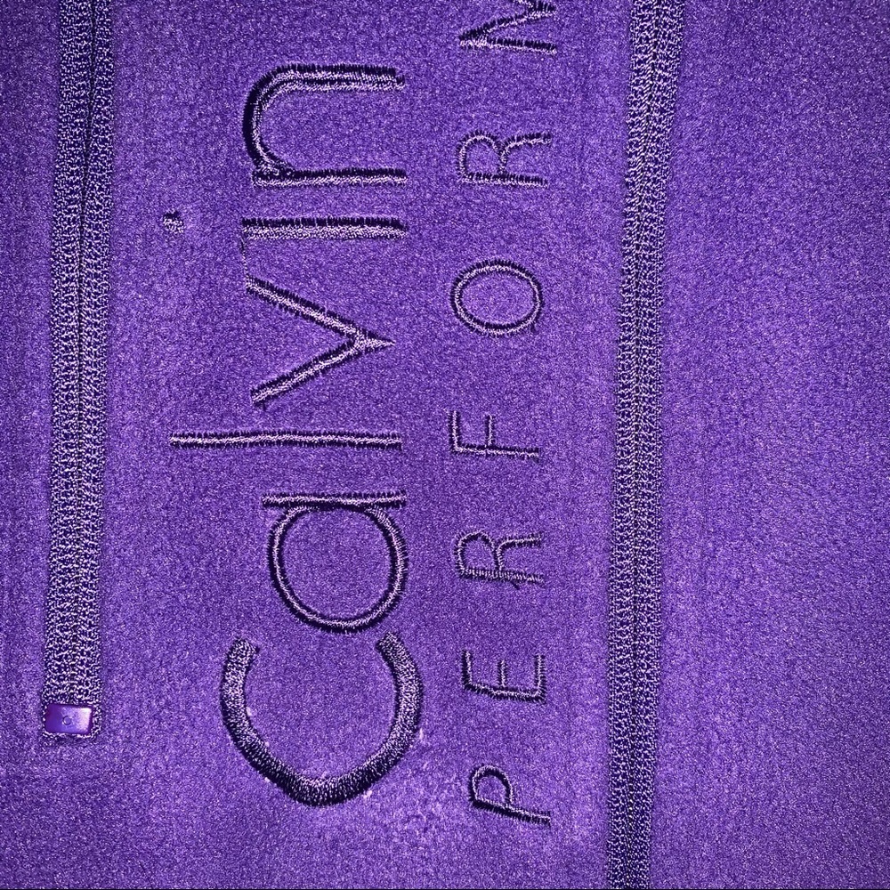 Calvin Klein Performance Zip Up Fleece Jacket - Picture 3 of 10